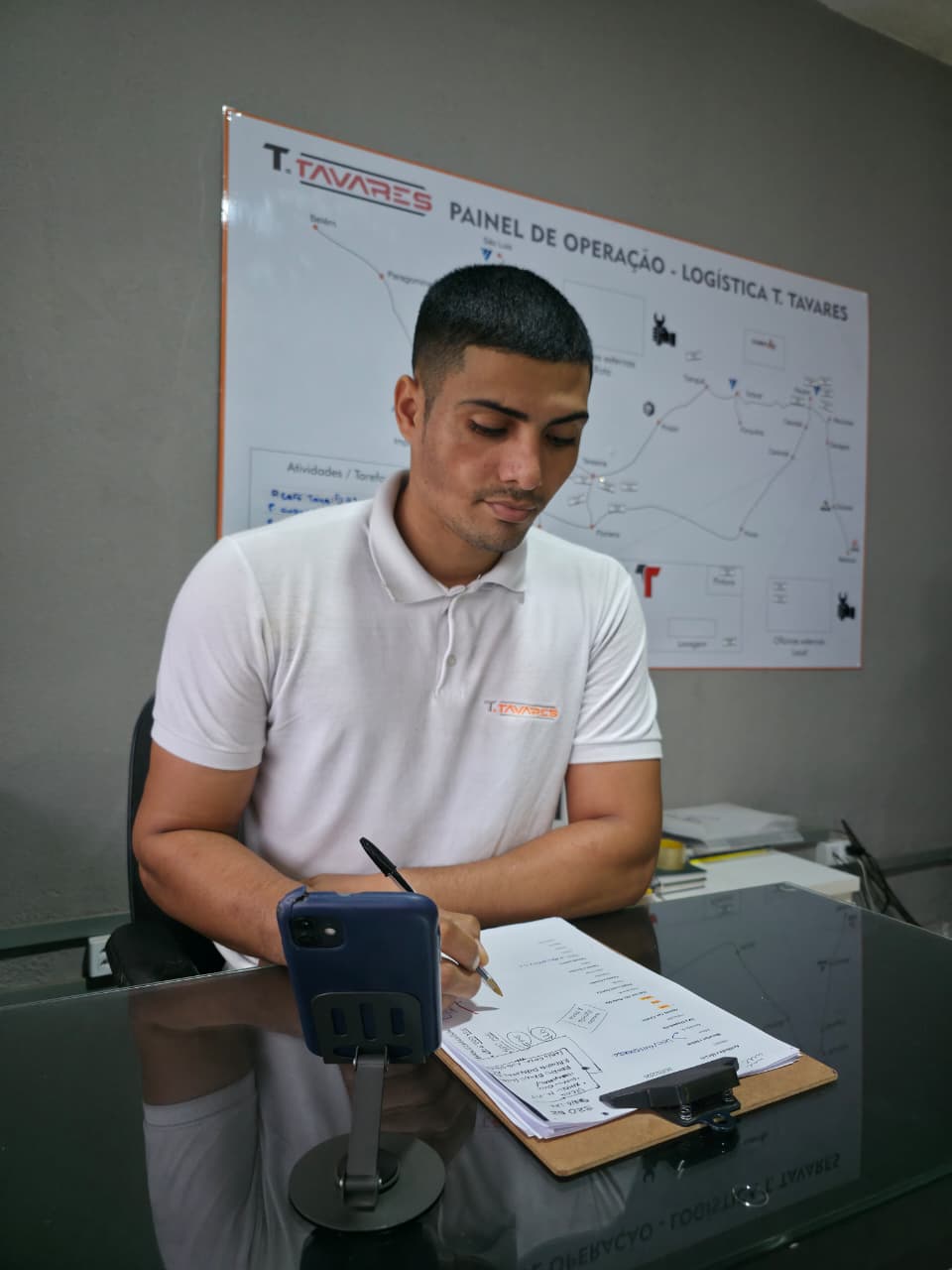 Controle de rotas e entregas